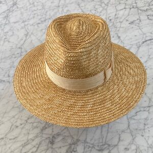 Brixton Joanna Tan Straw Hat Sz XS NWOT